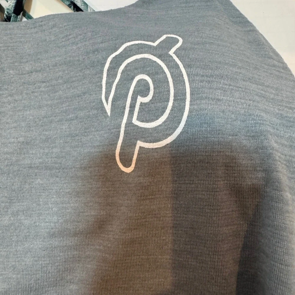 Peloton Lululemon Slay The Studio 2-In-1 Tank Heathered Blue Cast Women‎ Size 4